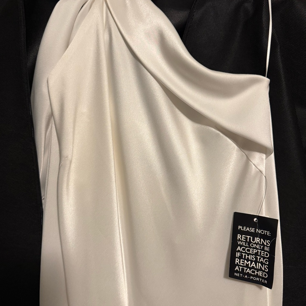 Galvan London - Pandora Satin Midi Dress - Picture 4 of 7